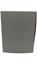 Coffret cadeau gris pour vin/spiritueux 3 bouteilles
