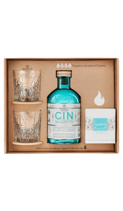 Coffret gin expérience - coffret gin italien (Piémont)