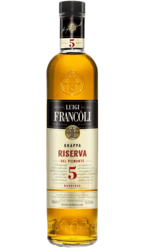 Grappa 5 Anni Riserva - grappa réserve (Piémont)