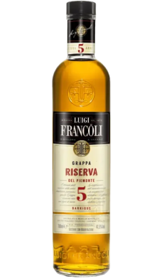 Grappa 5 Anni Riserva - grappa réserve (Piémont)