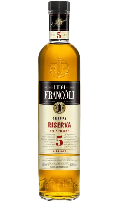 Grappa 5 Anni Riserva - gerijpte grappa (Piemonte)