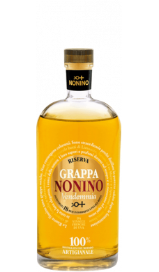 Grappa Vendemmia Riserva - Italiaanse gebarriqueerde grappa (Friuli) Grappa Vendemmia Riserva - Italiaanse gebarriqueerde grappa (Friuli)