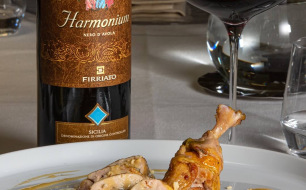 Suprême de pintade aux truffes et purée de chou-fleur