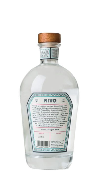 Gin Rivo - Gin italien du Lac de Côme (Lombardie)