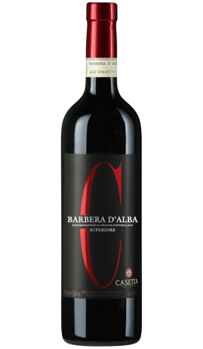 Barbera d'Alba Superiore 2016 - vin rouge italien (Piémont)