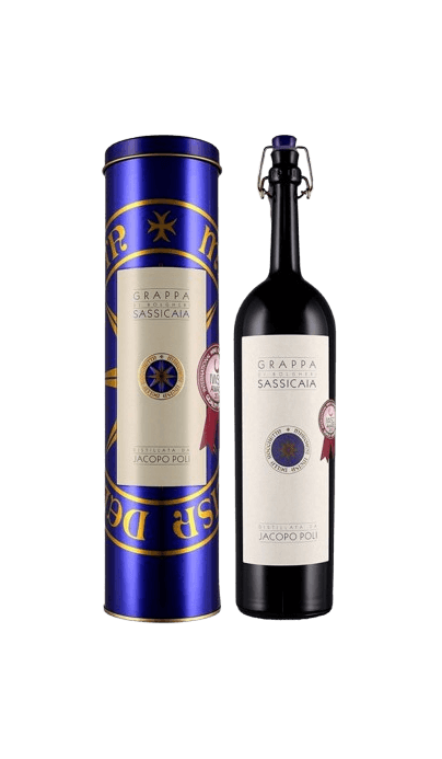 Grappa Sassicaia - Grappa ambrée italienne (Vénétie)
