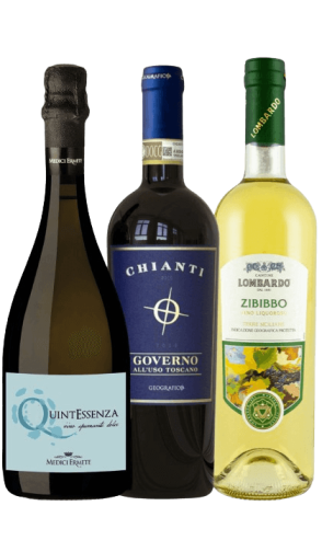 Coffret de 3 vins italiens REPAS Coffret de 3 vins italiens REPAS