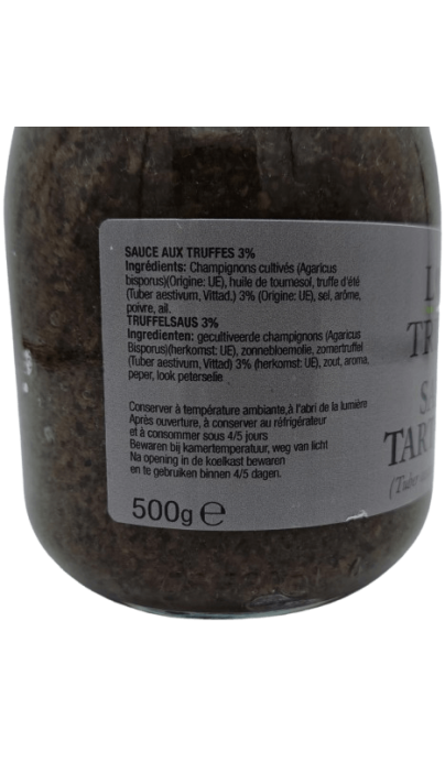 Salsa tartufata 3 % - Nourriture italienne Salsa tartufata 3 % - Nourriture italienne