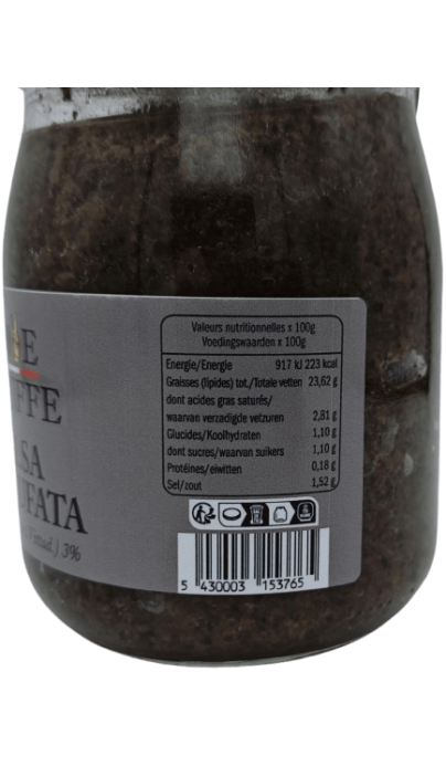 Salsa tartufata 3 % - Nourriture italienne Salsa tartufata 3 % - Nourriture italienne